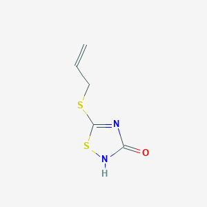 3-Hydroxy-5-allylthio-1,2,4-thiadiazole