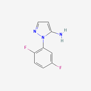 1-(2,5-difluorophenyl)-1H-pyrazol-5-amine