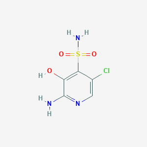 4-(Aminosulfonyl) 3-chloro 5-hydroxy 6-amino pyridine