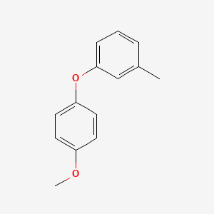 molecular formula C14H14O2 B8548834 1-Methoxy-4-m-tolyloxybenzene CAS No. 82721-04-8