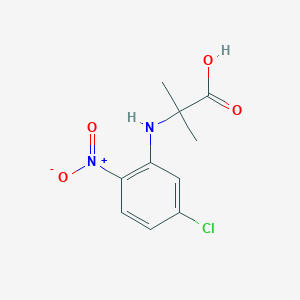 N-(5-Chloro-2-nitrophenyl)-2-methylalanine
