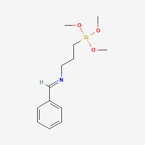 1-Propanamine, N-(phenylmethylene)-3-(trimethoxysilyl)-