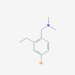 (4-Bromo-2-ethyl-benzyl)-dimethyl-amine