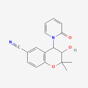 molecular formula C17H16N2O3 B8548917 Emakalim 