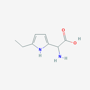 2-(5-Ethyl-2-pyrrolyl)glycine
