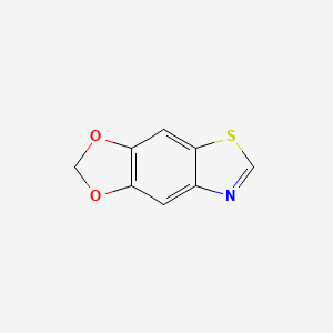 [1,3]Dioxolo[4',5':4,5]benzo[1,2-d]thiazole