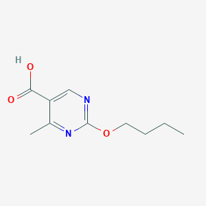 2-Butoxy-4-methylpyrimidine-5-carboxylic acid