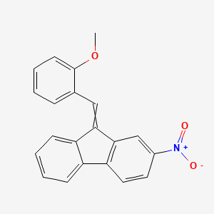 9-[(2-Methoxyphenyl)methylidene]-2-nitro-9H-fluorene