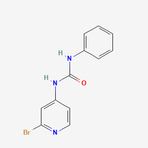 N-(2-bromo-4-pyridyl)-N'-phenylurea