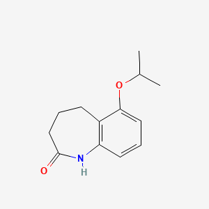 6-Isopropoxy-1,3,4,5-tetrahydro-2H-benzo[B]azepin-2-one