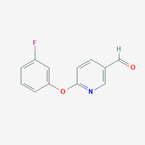 6-(3-Fluoro-phenoxy)-pyridine-3-carbaldehyde
