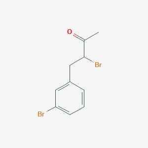 3-Bromo-4-(3-bromophenyl)butan-2-one