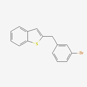 2-(3-Bromobenzyl)-1-benzothiophene