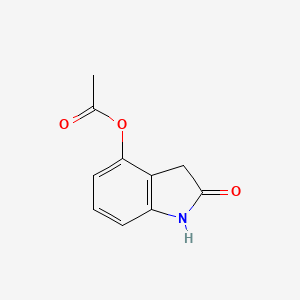 4-(acetyloxy)-1,3-dihydro-2H-indol-2-one