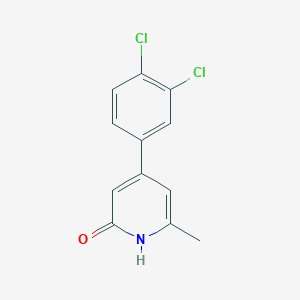 4-(3,4-dichloro-phenyl)-6-methyl-1H-pyridin-2-one