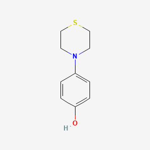 p-(tetrahydro-4H-1,4-thiazin-4-yl)phenol