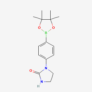 1-(4-(4,4,5,5-Tetramethyl-1,3,2-dioxaborolan-2-yl)phenyl)imidazolidin-2-one