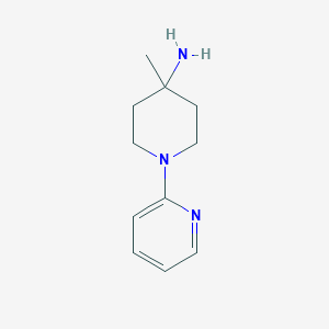 4-Methyl-3,4,5,6-tetrahydro-2H-(1,2')bipyridinyl-4-ylamine