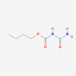 molecular formula C6H12N2O3 B8549892 n-Butyl allophanate 