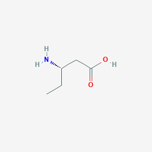 molecular formula C5H11NO2 B085502 (S)-3-Aminopentanoic acid CAS No. 14389-77-6