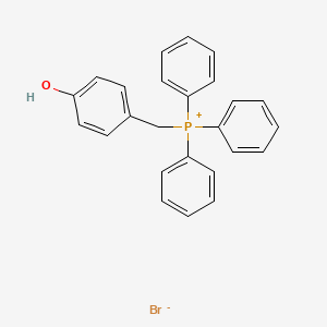 molecular formula C25H22BrOP B8550992 (4-hydroxybenzyl)triphenylphosphonium bromide 