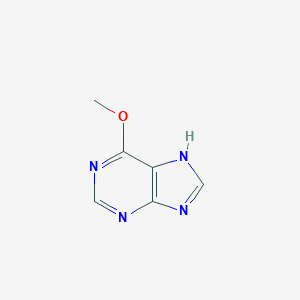 molecular formula C6H6N4O B085510 6-甲氧基嘌呤 CAS No. 1074-89-1