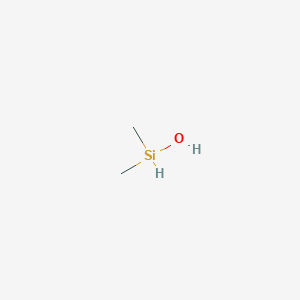 molecular formula C2H8OSi B8551007 Silanol, dimethyl- 