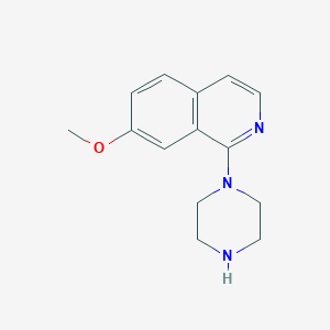 1-Piperazino-7-methoxyisoquinoline