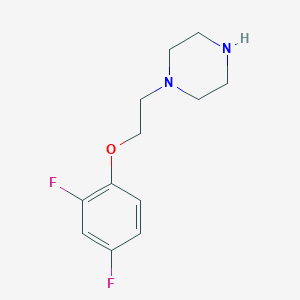 1-[2-(2,4-Difluoro-phenoxy)-ethyl]-piperazine