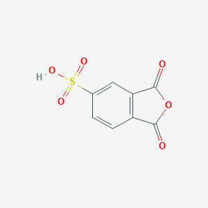molecular formula C8H4O6S B085511 4-Sulfophthalic anhydride CAS No. 134-08-7