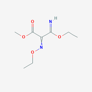 Methyl 3-ethoxy-2-(ethoxyimino)-3-iminopropanoate