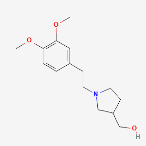 N-[2-(3,4-Dimethoxy-phenyl)-ethyl]-3-hydroxymethylpyrrolidine