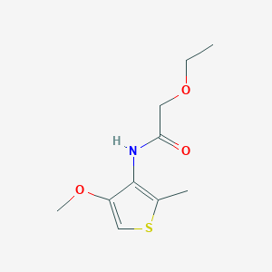 2-Ethoxy-N-(4-methoxy-2-methylthiophen-3-yl)acetamide