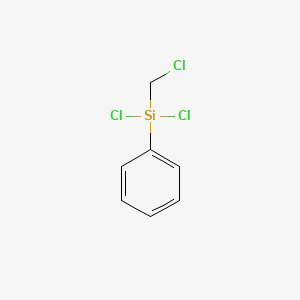 B8551214 Silane, dichloro(chloromethyl)phenyl- CAS No. 5489-23-6