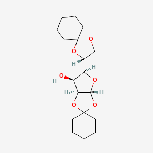 molecular formula C18H28O6 B8551243 2,3:5,6-DI-O-Cyclohexylidene-alpha-D-mannofuranose 