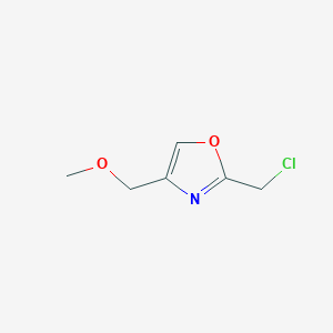 2-(Chloromethyl)-4-(methoxymethyl)oxazole