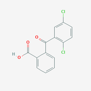 molecular formula C14H8Cl2O3 B085513 2-(2,5-Dichlorobenzoyl)benzoic acid CAS No. 106022-00-8