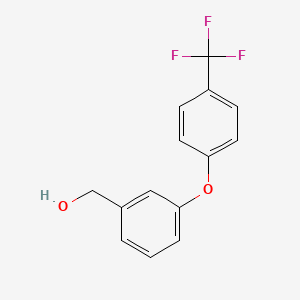 (3-(4-(Trifluoromethyl)phenoxy)phenyl)methanol