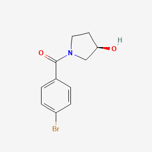 (R)-(4-bromophenyl)(3-hydroxypyrrolidin-1-yl)methanone