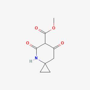 Methyl 5,7-dioxo-4-azaspiro[2.5]octane-6-carboxylate