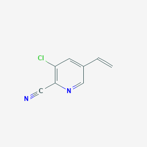 3-Chloro-5-vinylpicolinonitrile