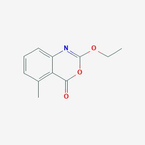 molecular formula C11H11NO3 B8551608 2-Ethoxy-5-methyl-3,1-benzoxazin-4-one 