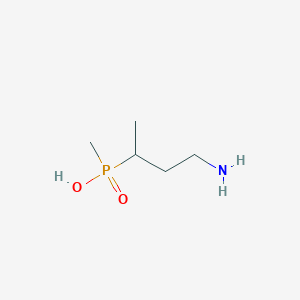 (3-Amino-1-methyl-propyl)-methyl-phosphinic acid