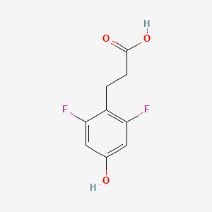 3-(2,6-Difluoro-4-hydroxyphenyl)propanoic acid