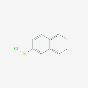 molecular formula C10H7ClS B8551768 2-Naphthalenesulfenyl chloride CAS No. 70347-73-8