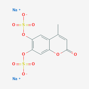molecular formula C10H6Na2O10S2 B085518 Sulmarin disodium CAS No. 1040-23-9