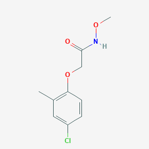 molecular formula C10H12ClNO3 B085519 2-(4-Chloro-2-methylphenoxy)-N-methoxyacetamide CAS No. 1081-53-4