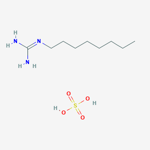 molecular formula C9H23N3O4S B8552324 n-Octylguanidine sulfate 