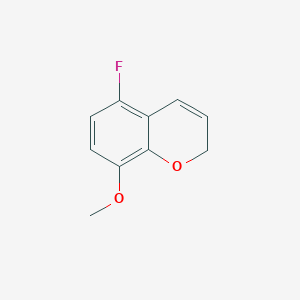 molecular formula C10H9FO2 B8552699 5-fluoro-8-methoxy-2H-chromene CAS No. 457628-16-9