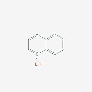 molecular formula C10H7Li B8552755 Lithium naphthalenide CAS No. 14474-59-0